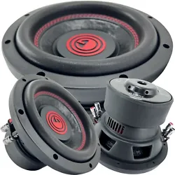 Woofer size– The most popular car subwoofer sizes are by far either 8