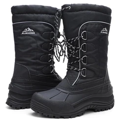 Stomp around town even when the rain and cold try to slow you down with the durable and comfortable Aleader rain boots....