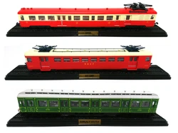 Editions Atlas. Scale HO: 1/87. Engine kit not provided. Set of 3 Models Trains. With certificate of authenticity....