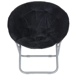 Moon chair adds a colorful and cozy decorative touch to rooms. Weight Capacity:110kg/242.5lb. 600D Oxford cloth...