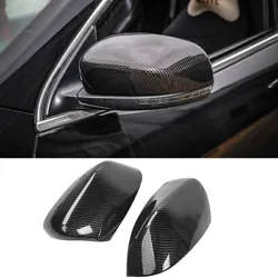 Look Rearview Side Mirror Caps Cover Trim For 2014-2019 Jeep Compass.