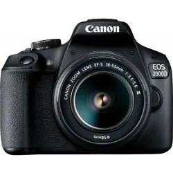 Canon EOS 2000D (BODY). Canon EOS 2000D (Body). Compact and capable, the Canon EOS 2000D is a sleek entry-level DSLR...