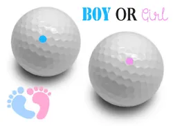 Gender Reveal Exploding Golf Balls. - Our gender reveal golf ball sets include 2 balls (1 pink and 1 blue ball). Each...