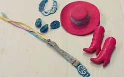 Barbie Western Fun Doll Accessories 1989. In used condition. Please look at pictures carefully to see what’s included...