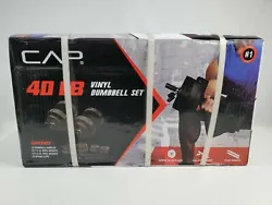 The CAP Barbell 40 lb Adjustable Dumbbell Set is an effective workout choice for both beginners and advanced fitness...