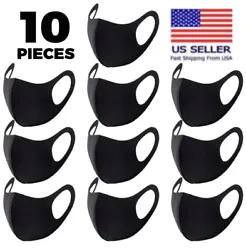 These stylish black masks connects style with protection. It is made with skin-friendly fabric that makes comfortable...