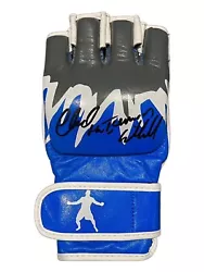 You are bidding on a brand new Chuck “The Iceman” Liddell Signed UFC Iceman style glove. Chuck inscribed glove with...