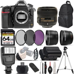 Nikon AF-S Nikkor 50mm f/1.8G Lens. Fast, Accurate and Quiet Autofocus. With 64GB of storage space,the card allows you...