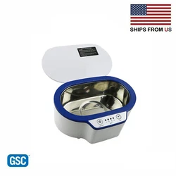 Powerful 45,000 Hz ultrasonic cleaner machine is quickly cleaning valuables corner which is on hard-to-reach, make...