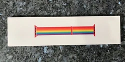 Authentic Apple 44mm 2019 PRIDE EDITION Woven Nylon Band - Rare - Limited Edition - Sold Out at Apple. It works with...