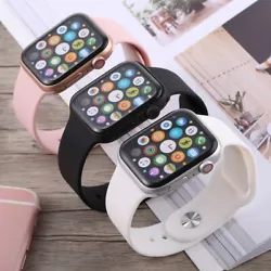 Pour Apple Watch Series 4, modèle d affichage 44 mm avec écran couleur. Plastic Silicone.