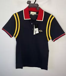 Brand new with tags ! Gucci Mens Polo with Bee Embroidered Detail Size M New. Fits true to size