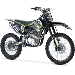 MotoTec X5 250cc 4 Stroke. Electric start, improved carburetor and all of the standard safety features, support and...