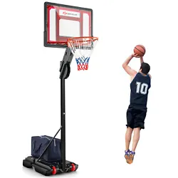 Color: Black  Material: Metal, PE, PET  Adjustable Total Height:  Remove the Middle Tube: 5-7.7 ft  Install the Middle...