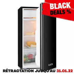 Klarstein Alleinversorger Réfrigérateur 90l Freezer 7L Classe A+ - noir. De plus : étant de classe énergétique A+,...