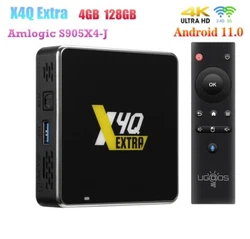 1 x X4Q Box. Network: 1 RJ45 1000M (Gigabit network). -OS: Android 11. Operation System: Android 11. HDR: Support. Gift...