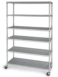 Adjustable Height Wire Shelving Storage Unit- 72