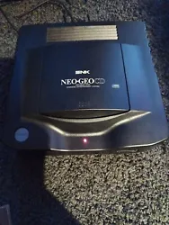 1 Console Neo Geo CD SNK Top Loader neogeo FONCTIONNE TRES BIEN Peritel   Transformateur neuf européen+ uk +us  Pas de...