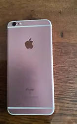 Smartphone Apple iPhone 6s Plus - 128 Go - Or Rose. Vendu avec ces coques et son chargeur.