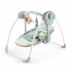 Bright Starts 11803 Whimsical Wild Portable Baby Swing unisex.never been used, but it is out of box and assembled, used...