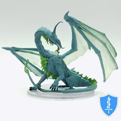Icons of the Realms: Fizbans Treasury of Dragons 26/46 - Uncommon. YOUNG MOONSTONE DRAGON. Base Size: Huge (3