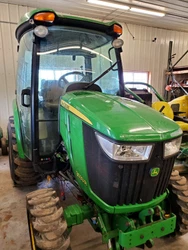 2017 John Deere 3033R Compact Utility Tractor for sale by owner. Enclosed cab, heat, A/C. 530 work hours total. In good...