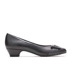 Pretty in pleats! Our Pleats Be With You closed-toe pumps are accented with a pleat and buckle detail over the toe. A...