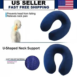 Our Neck Pillow is Great for Traveling on Airplanes, Buses, Trains, and in Cars. Washable Cover: The Neck Pillow Cover...