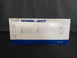 New, Lot of 100 syringes. 