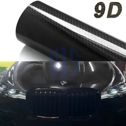 High Gloss 9D Black Carbon Fiber Vinyl Wrap Air Bubble Free. Most Realistic Carbon Fiber Wrap and Glossiest on the...