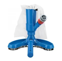 Suitable for cleaning small swimming pool, spa, pond and hot tub, etc. 1x Half Moon Vacuum Brush Head. - Fits for any...