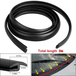 Total Length: 2m(Approx.). Installed on the plastic panel under the windshield wiper. Solve the problem of aging of...