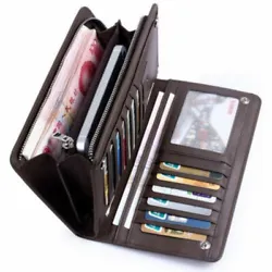 This Wallet is made from top-grain leather (recently upgraded leather )and features a classic design with pockets to...