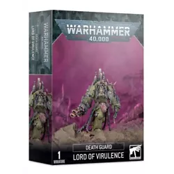 Warhammer 40K death guard Lord Of Virulence. Neuf sur grappe