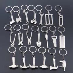 Features: 100% Brand New and High Quality Creative Cute Metal Keyring Keychain Tool of Adjustable Wrench Spanner Toy...
