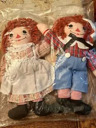 Raggedy Ann & Andy Asleep Awake Dolls Repro Limited Edition 5000 Gruelle NRFB. Awesome find!!! Smoke free and pet free...