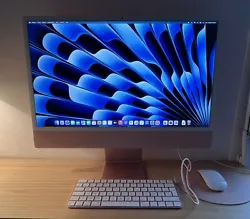 iMac 24´ Pink puce M1 4,5 K 16 GO 1 TO. Magic Keyboard avec Touch ID Magic Mouse Adaptateur secteur 143 WCordon...
