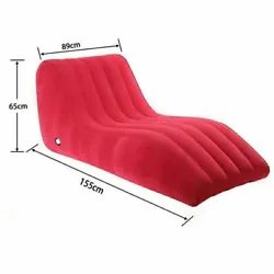 Multifunctional Furniture: This inflatable sofa supports up to 300 lbs, it can be used to explore more sex love...