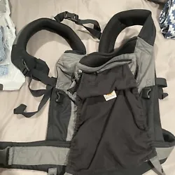 ErgoBaby Ergo Baby Performance Baby Carrier Black Charcoal Gray. Good condition