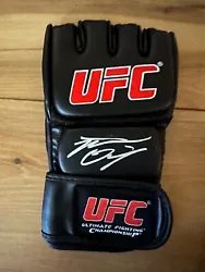 Nate Diaz Signed MMA Glove.  Stock Photo Used.  $8 Shipped with USPS First Class Mail.  THANKS FOR LOOKING!