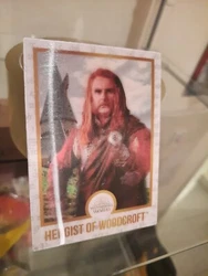 CARTE ANIMÉE HARRY POTTER HENGIST OF WOODCROFT.  Animated card