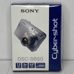 Sony Cyber-shot DSC-S650 7.2MP Digital Camera PARTS or REPAIR Working Bad PicsAll functions seem to be working but the...