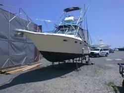 Nice tuna tower for tuna or cobia fishing. new starboard motor installed with 1 hour on it, has stuck valve which may...
