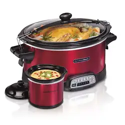 It features low and high cook settings and a warm setting, ideal for buffets or when dinner ends up later than you...