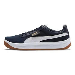 One of the most eye-catching casual training shoes in the PUMA Tennis line, The PUMA California is an O.G. style born...