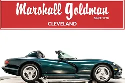 We have just added to our extensive exotic car inventory a beautiful 1994 Dodge Viper RT/10 roadster in Emerald Green...