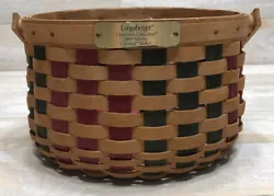 Longaberger Christmas Caroling basket 2003. Play Well loved but sturdy enough for another go round! Could be...