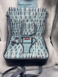 Nuby Easy Go Safety Lightweight High Chair Booster Seat Great for Travel Gray. Never used not in original box. We...