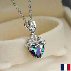 Longueur du pendentif : 1,2 cm (Aprox). Matière : Acier inoxydable. Satisfait ou remboursé .