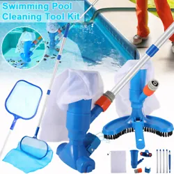 【High quality and durable】The pool jet vacuum cleaner is made of premium and high quality plastic material, which...